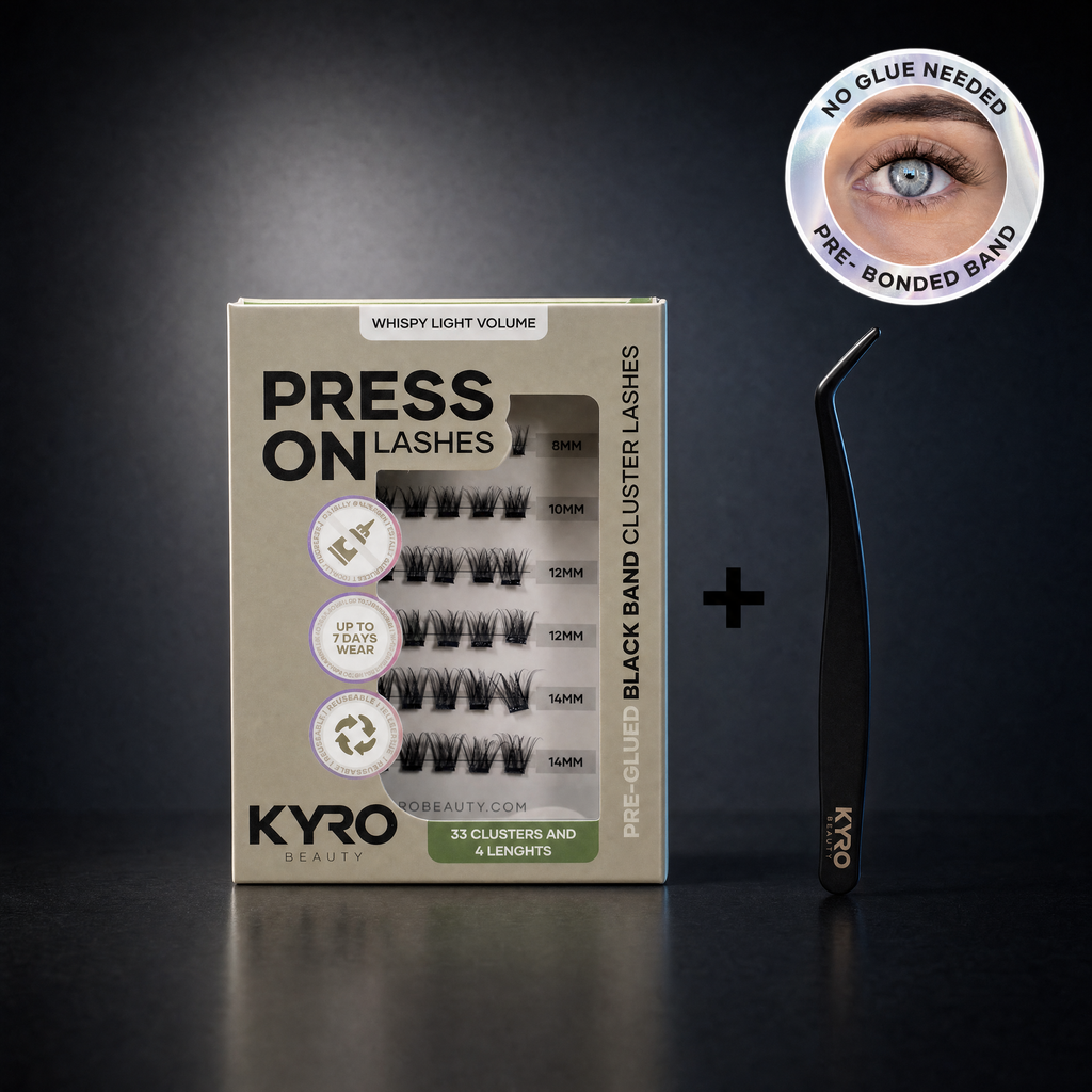 Pre-Glued  Press-On Lashes